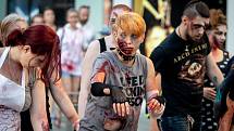 Zombie walk v Ostravě, sobota 29. června 2019.