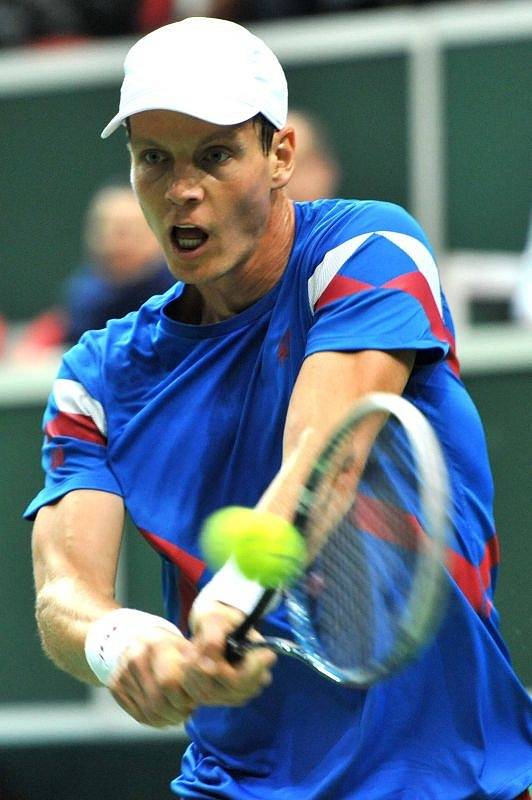 Tomáš Berdych – Igor Sijsling 6:3, 6:3 a 6:0.