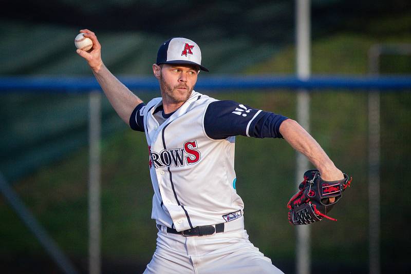 CZECH SERIES 2019 - finále baseballové extraligy: Arrows Ostrava - Eagles Praha, 16. srpna 2019 v Ostravě-Porubě.