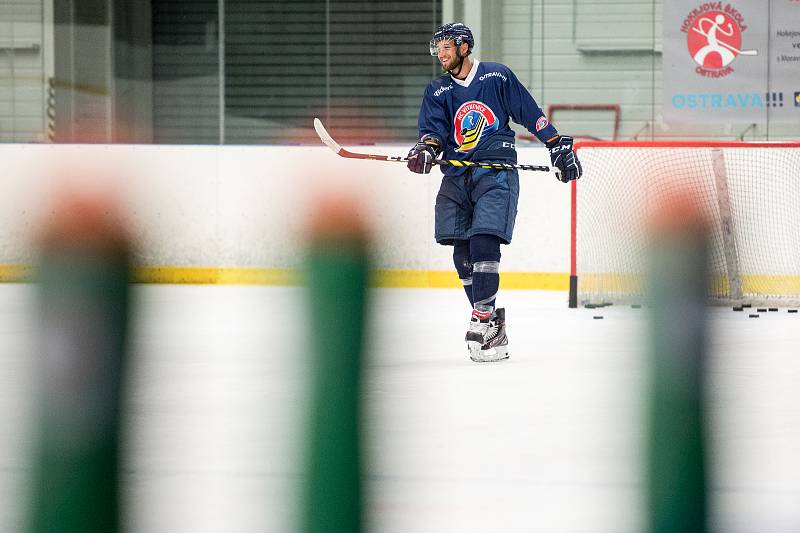 Hokejisté Vítkovic zahájili přípravu na ledě před novým ročníkem extraligy, 29. července 2019 v Ostravě.