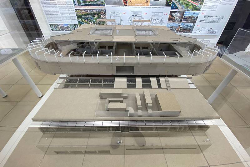 Výstava v MAPPA Ostrava, Nový kampus Ostravské univerzity, City Campus Černá louka, září 2021 v Ostravě.