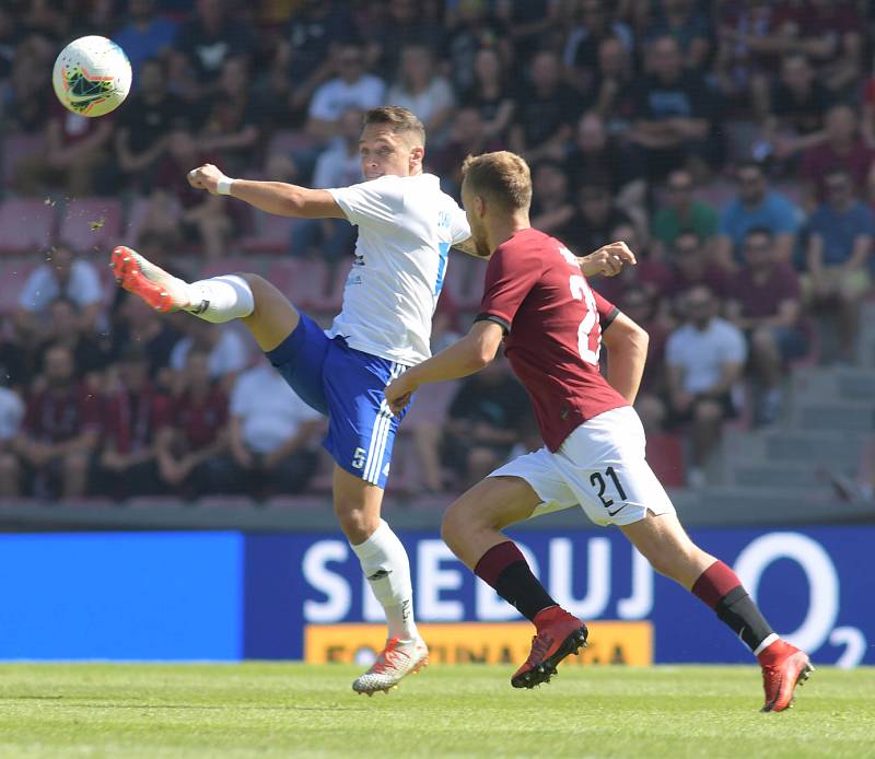 Utkání 6. kola první fotbalové ligy FORTUNA:LIGA, AC Sparta Praha - FC Baník Ostrava, 18. srpna 2019 v Praze.