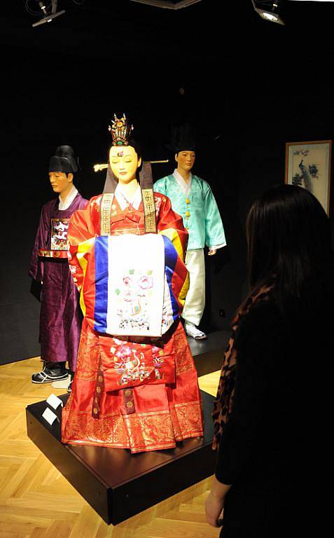Výstava korejského umění a cenných exponátů v Ostravském muzeu.