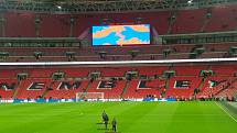 Čeští fotbalisté sice ve Wembley nezazářili, čeští fanoušci však ano. Památku na zápas si udělal i čtenář Deníku z Moravskoslezského kraje Milan Niemczyk.