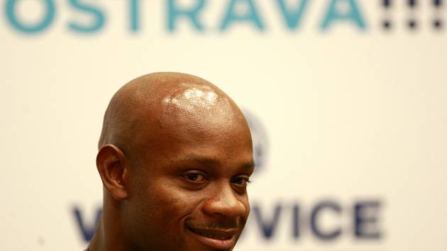 Asafa Powell v Ostravě 2013