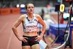 Mezinárodní halový atletický mítink Czech Indoor Gala 2020, 5. února 2020 v Ostravě. Běh 1500m ženy Simona Vrzalová z Česka.