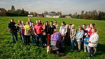 Petice proti stavbě supermarketu ve Vratimově.