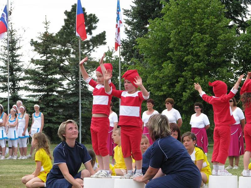 Krajský sokolský slet v Třebíči v roce 2012. Ilustrační foto.