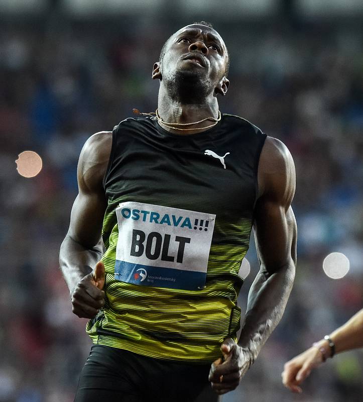 56. ročník atletického mítinku Zlatá tretra, který se konal 28. června 2017 v Ostravě. Usain Bolt.