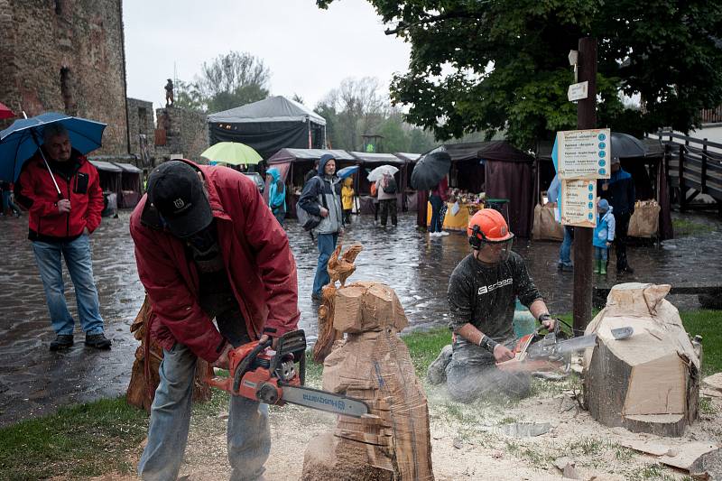 Festival Dřeva na Slezskoostravském hradě, v Ostravě 23. zaří 2017.