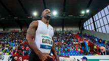 Justin Gatlin na 57. ročník Zlaté tretry Ostrava.