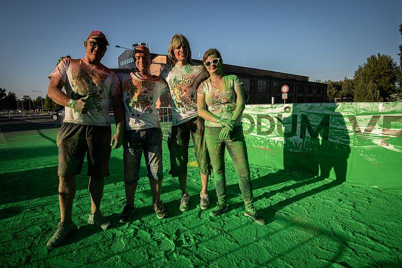 Rainbow Run v Dolní Oblasti Vítkovice, 11. zaří 2021 v Ostravě.