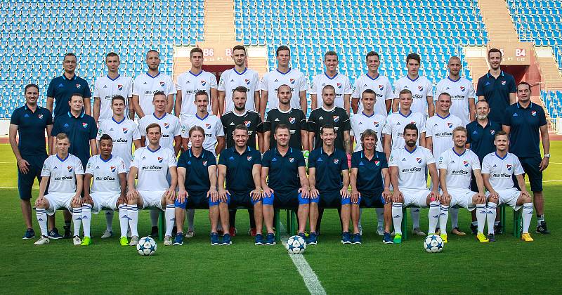 Oficiální focení týmu FC Baník Ostrava.