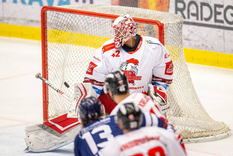 Utkání předkola play off hokejové extraligy - 2. zápas: HC Vítkovice Ridera - HC Olomouc.