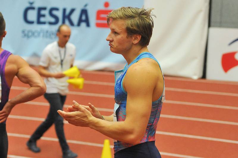 Mezinárodní halový atletický mítink EEA Czech Indoor Gala 25. ledna 2018 v Ostravě.  Záleský.