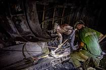 Důl ČSM, poslední důl v České republice, kde se ještě těží černé uhlí, 16. srpna 2023, Stonava.