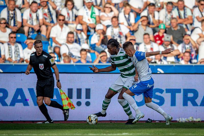 Přípravné fotbalové utkání FC Baník Ostrava - Celtic Glasgow, 13. července 2022, Ostrava.