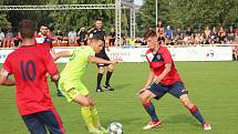 Unie Hlubina - MFK Karviná 0:6, utkání 2. kola MOL Cupu.