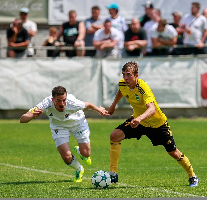 Přípravný zápas z června letošního roku FC Baník Ostrava - MFK Karviná.