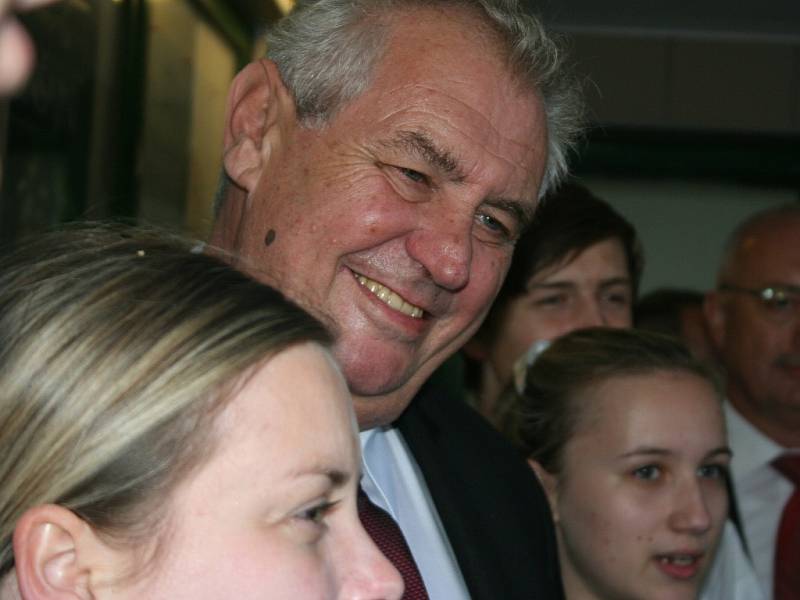 Prezident Miloš Zeman. Ilustrační foto