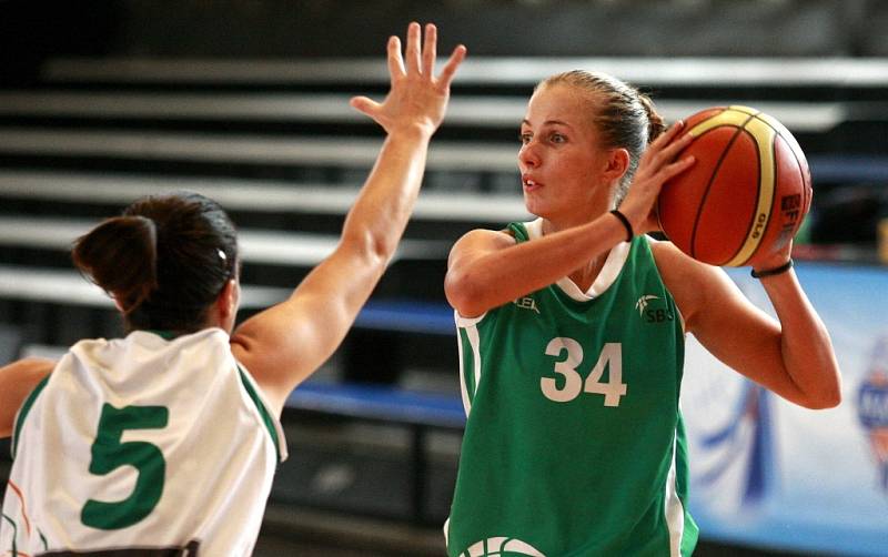 Ostrava Cup 2014. Tatran SBŠ Ostrava - Grosbasket Slovinsko. 