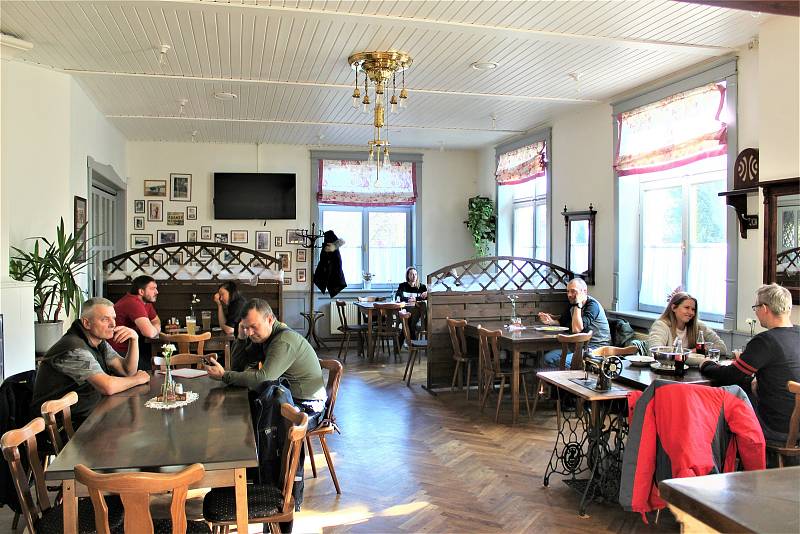 Restaurace Stodola v Ostravě-Hrabové.