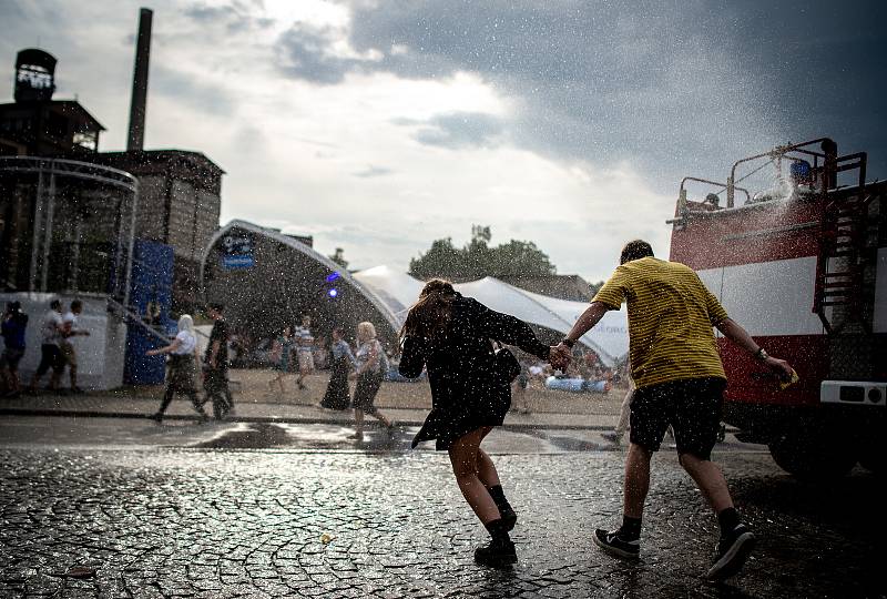 Hudební festival Colours of Ostrava v Dolní oblasti Vítkovice, 19. července 2019 v Ostravě.