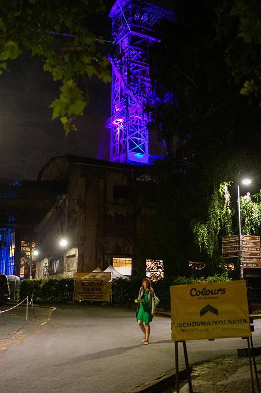 Hudební festival Colours of Ostrava 2019 v Dolní oblasti Vítkovice, 17. července 2019 v Ostravě.