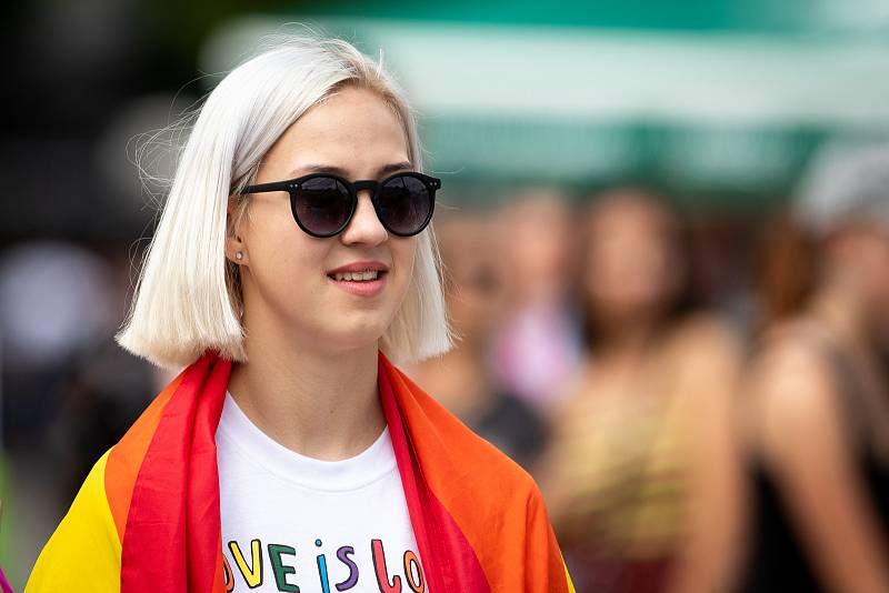 Duhový pochod Pride 2019 v Ostravě.