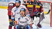 18. kolo hokejové extraligy: HC HC Vítkovice Ridera - HC Sparta Praha, 4. listopadu 2022 v Ostravě. Peter Krieger z Vítkovic.