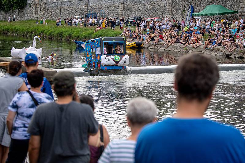 Rozmarné slavnosti řeky Ostravice, 25. června 2022 v Ostravě.