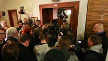 Závěrečný den jednání Krajského soudu v Ostravě s vyhlášením rozsudku nad Petrem Kramným.