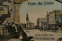 DOBOVÁ POHLEDNICE. Alkoholismus byl pro Moravskou Ostravu tak charakteristický, že se začátkem 20. století dostal dokonce i na pohlednice.