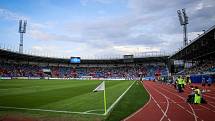 Utkání 1. kola první fotbalové ligy: FC Baník Ostrava - FC Slovan Liberec, 13. července 2019 v Ostravě.