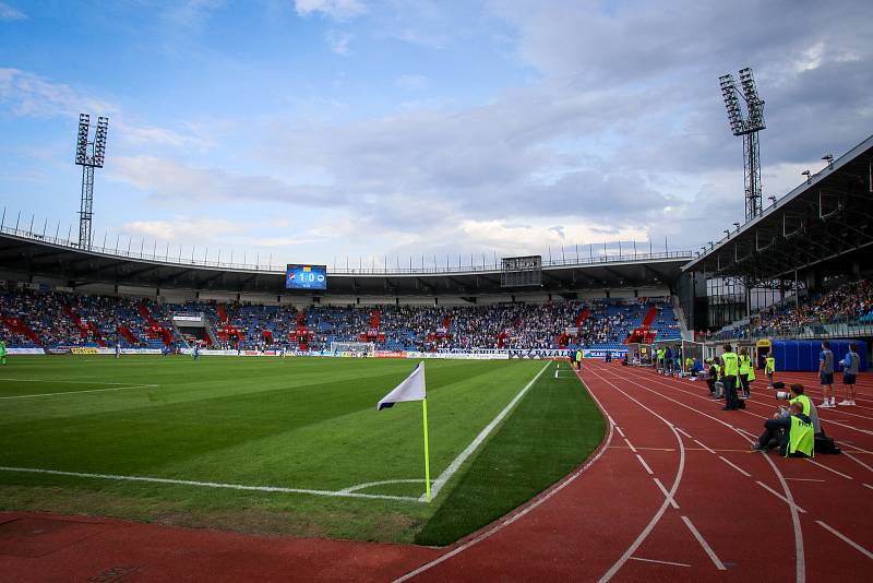 Utkání 1. kola první fotbalové ligy: FC Baník Ostrava - FC Slovan Liberec, 13. července 2019 v Ostravě.