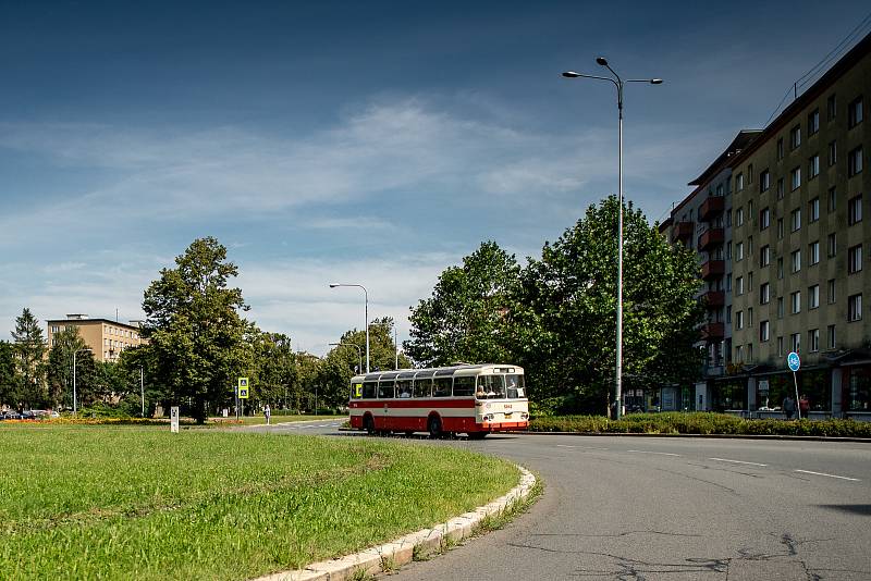 Jízdy historických vozidel Dopravního podniku Ostrava.