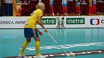 Mistrovství světa ve florbale žen: čtvrtfinále Švédsko – Lotyšsko, hvězda zápasu Anna Wijk