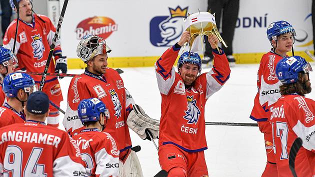 Čeští hokejisté ovládli domácí turnaj v Ostravě.