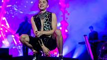 Hudební festival Colours of Ostrava v Dolní oblasti Vítkovice, 19. července 2019 v Ostravě. Na snímku Years & Years (zpěvák Olly Alexander)