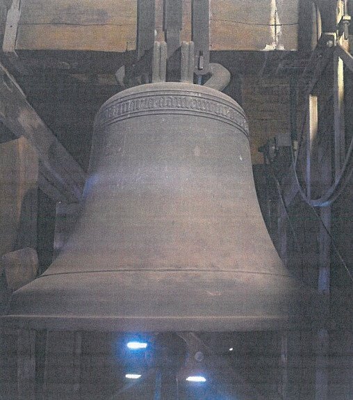 Zvon z roku 1507, váží 590 kilogramů, nyní se nachází ve věži kostela sv. Františka ve Schweningenu.