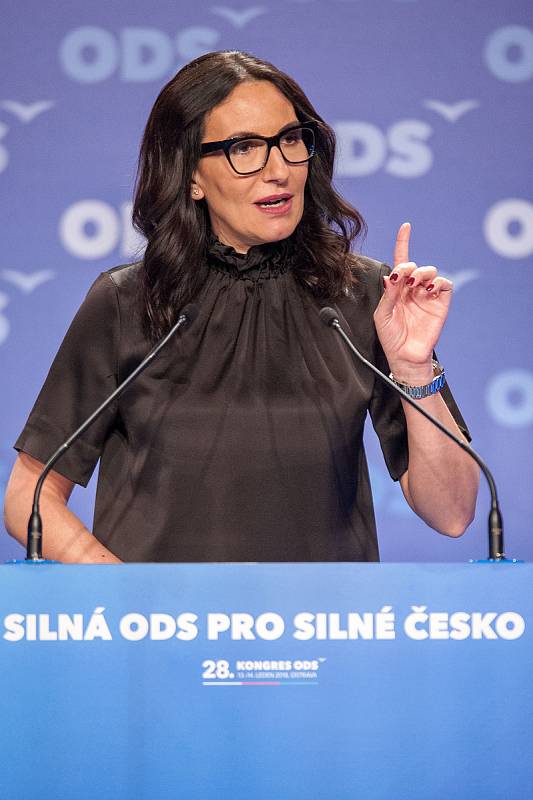 28. kongres ODS v ostravském hotelu Clarion, sobota 13. ledna 2018. Na snímku Alexandra Udženija.