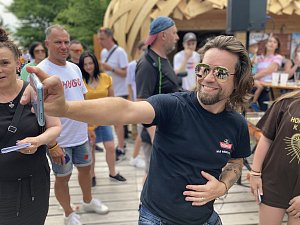 Richard Krajčo, na Stezce Valašce se stal v sobotu 19. června 2021 pátou celebritou na tamním chodníku slávy.
