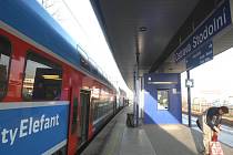 Ilustrační foto ze stanice Ostrava-Stodolní, kam právě přijel vlak z Opavy