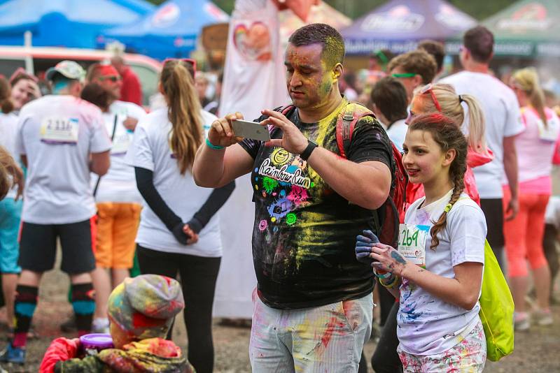 Rainbow run 2017 v Dolní oblasti Vítkovic v Ostravě.