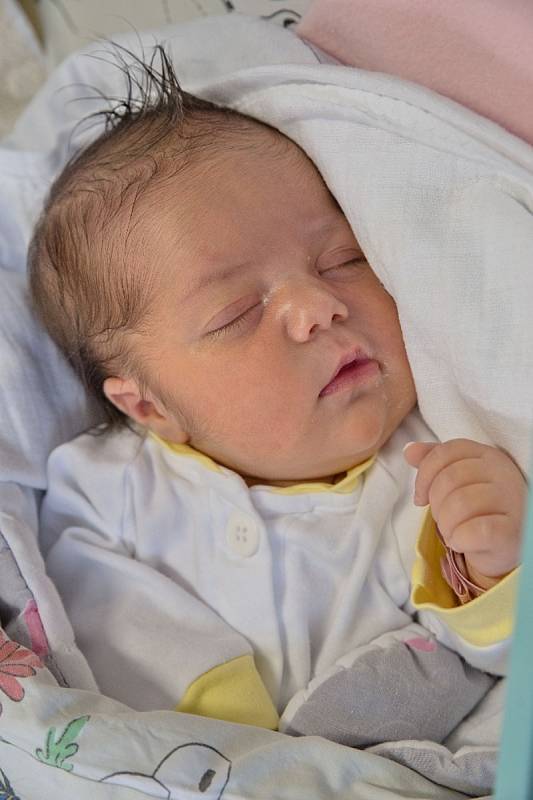 Ella Mecerodová, Karviná, narozena 16. listopadu 2022 v Karviné, míra 51 cm, váha 3720 g. Foto: Marek Běhan