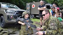 Army family day, Ostrava, Landek Park, 11. června 2022.