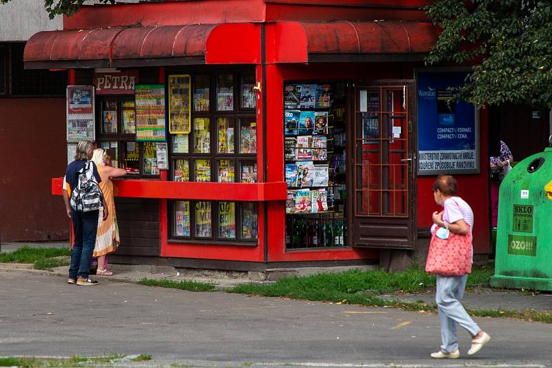 Okolí Bělského lesa v Ostravě ve směru k hotelu Areál poblíž Plzeňské ulice, srpen 2021.