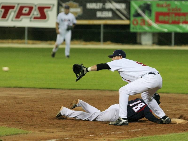 MS univerzitních týmů v baseballu - utkání ČR - USA