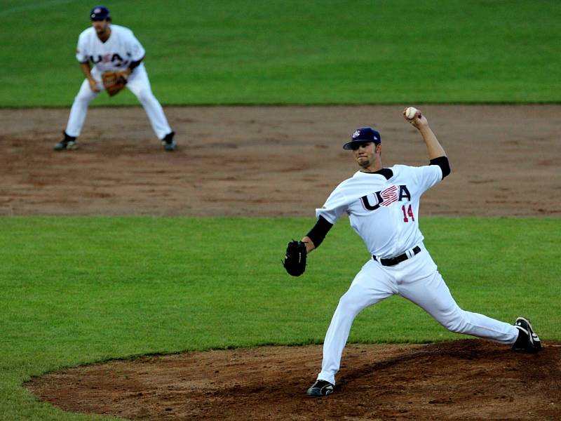 MS univerzitních týmů v baseballu - utkání ČR - USA