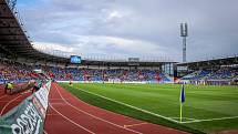 Utkání 1. kola první fotbalové ligy: FC Baník Ostrava - FC Slovan Liberec, 13. července 2019 v Ostravě.